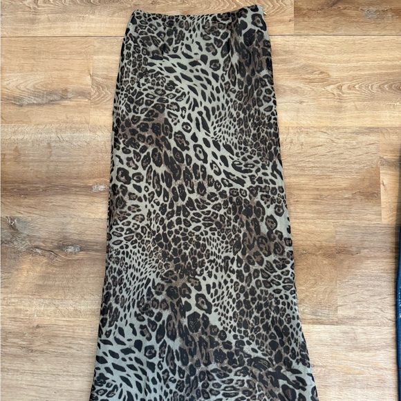 Princess Polly Leopard Maxi Skirt - Picture 5 of 8